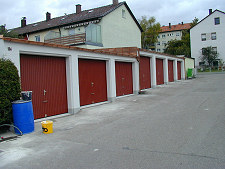 Sanierung von 7 Garagen - nachher